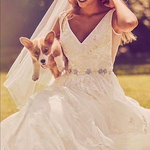 Mikado and Tulle Ball Gown